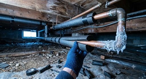 Frozen Pipes: Prevention & What to Do if One Bursts