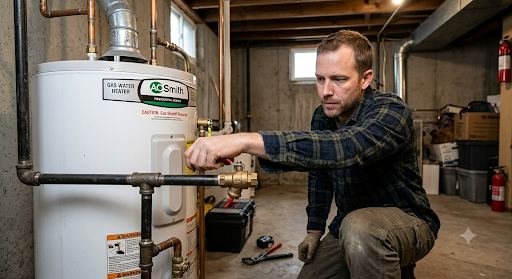 Gas Smell Near a Water Heater: Safety Steps First