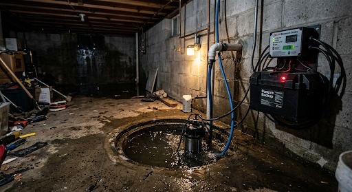 Sump Pump Failure During a Storm: What to Do